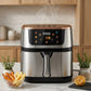 Silver Crest 12L Air Fryer – 2800W Smart Digital Air Fryer | Large Capacity Oil-Free Cooker | Rapid Air Technology