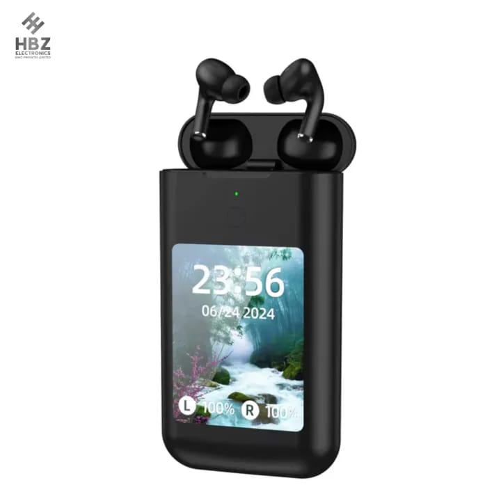2-in-1 Earbuds & Power Bank – 8000mAh Fast Charging Case | ENC/ANC Wireless TWS Earbuds