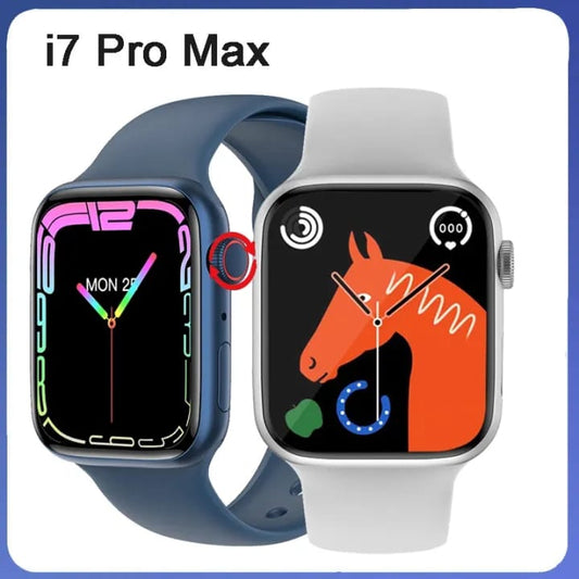 i7 Pro Max Smart Watch – Bluetooth Calling Smart Watch for Men & Women | Wireless Charging Fitness Watch