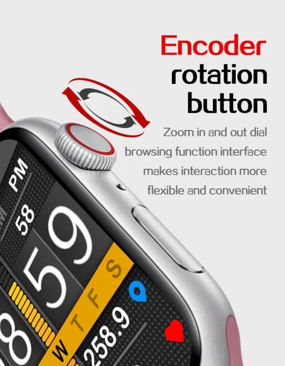 i7 Pro Max Smart Watch – Bluetooth Calling Smart Watch for Men & Women | Wireless Charging Fitness Watch