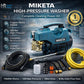 MIKETA Electric Pressure Washer – 1150W 120 Bar High Pressure Cleaner | Portable Car Washer Machine with Spray Gun Kit