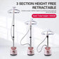 Garment Steamer – 2000W Standing Clothes Steamer | Vertical Steam Iron with Adjustable Stand & Flexible Hose