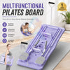 Pilates Board with Resistance Bands – Foldable Full Body Workout Board | Home Gym Fitness Equipment