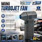 Rechargeable Cordless Air Duster – Turbo Jet Fan with Brushless Motor | Portable Handheld Electric Dust Cleaner