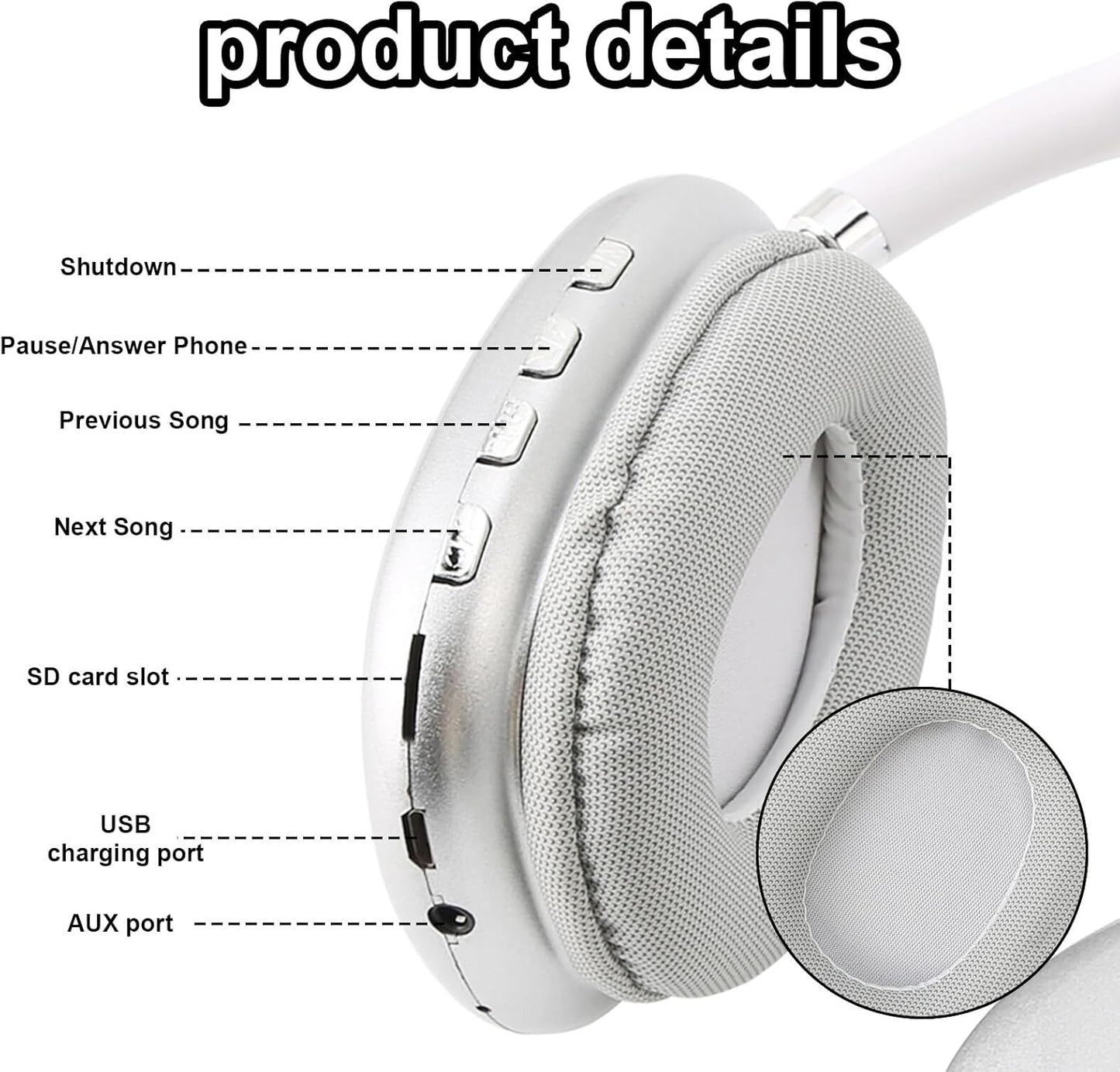 Airpods Max – Wireless Headphones – Over-Ear Bluetooth Headphones | Active Noise Cancellation | USB-C Fast Charging