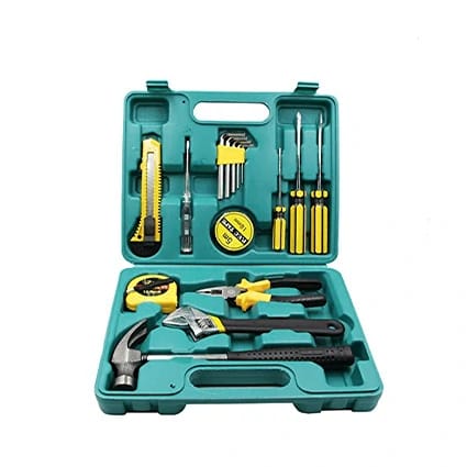 Multi-Purpose Household Tool Kit – Portable Tool Box Set | Home & Office Repair Tools| Durable ABS Carry Case