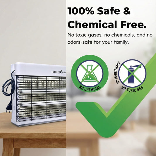 Mosquito Killer Lamp – USB Electric Mosquito Trap with UV Light & Silent Fan