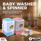 GNE Baby Washer & Spinner GNW-92020 – 2-in-1 Mini Portable Washing Machine | Compact Baby Clothes Washer & Spin Dryer