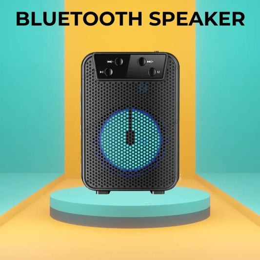 Mini Bluetooth Speaker – Wireless Portable Speaker | Loud Bass Woofer | Hands-Free Calling | Rechargeable Travel Speaker