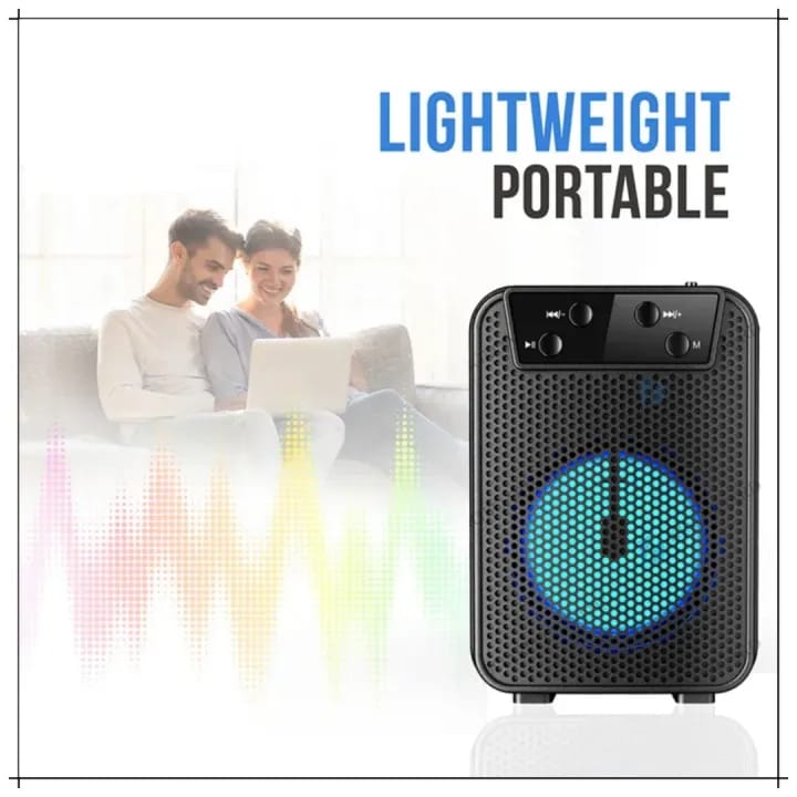 Mini Bluetooth Speaker – Wireless Portable Speaker | Loud Bass Woofer | Hands-Free Calling | Rechargeable Travel Speaker
