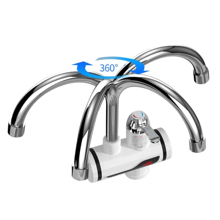 Instant Geyser – Hot Water Tap with Shower | Electric Water Heater Faucet | Heating Faucet Tap for Kitchen & Bathroom