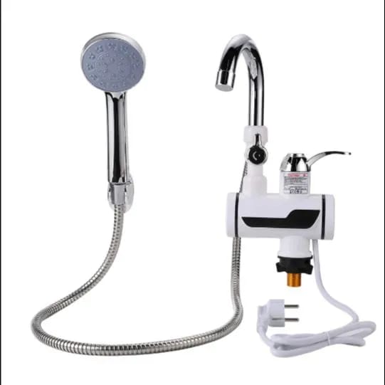 Instant Geyser – Hot Water Tap with Shower | Electric Water Heater Faucet | Heating Faucet Tap for Kitchen & Bathroom