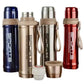 Stainless Steel Water Bottle – 750ml Double Wall Vacuum Insulated Thermos Flask | Leakproof Hot & Cold Bottle