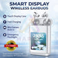 2-in-1 Earbuds & Power Bank – 8000mAh Fast Charging Case | ENC/ANC Wireless TWS Earbuds
