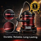 Hitachi Vacuum Cleaner 25L – 2200W High Power Drum Vacuum | Large Capacity Cleaner with Wheels