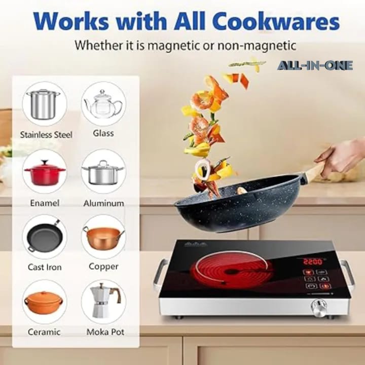 RAF 3500W Electric Stove – High Power Hot Plate Cooker | Fast Heating Electric Stove