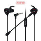 Gaming Handsfree – Wired Gaming Earphones with Mic | Bass Stereo In-Ear Earbuds