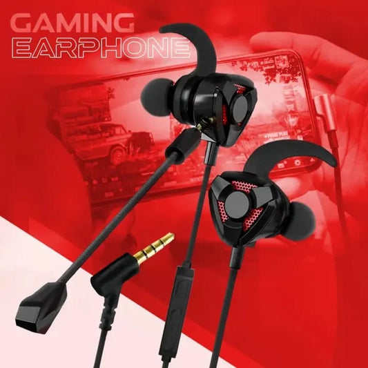 Gaming Handsfree – Wired Gaming Earphones with Mic | Bass Stereo In-Ear Earbuds