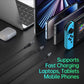 100w Fast Charging Cable - 3 In 1 Fast Charging Cable With Type C Cable - Micro Usb Connectors - Iphone Cable - Data Cable - Multi Charger Cable For Universal Devices - Nylon Braided - 3 In 1 Interface Charger.