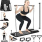 Pilates Board with Resistance Bands – Foldable Full Body Workout Board | Home Gym Fitness Equipment