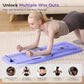 Pilates Board with Resistance Bands – Foldable Full Body Workout Board | Home Gym Fitness Equipment