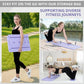 Pilates Board with Resistance Bands – Foldable Full Body Workout Board | Home Gym Fitness Equipment