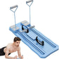 Pilates Board with Resistance Bands – Foldable Full Body Workout Board | Home Gym Fitness Equipment
