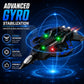 Starfighter RC Drone Plane with LED Lights & 2.4GHz Remote Control | Rechargeable Flying Toy for Kids