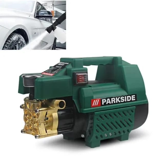 Parkside High Pressure Washer Machine – Portable Cordless Water Jet Cleaner for Car, Bike & Solar Panel Cleaning