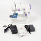 Mini Sewing Machine – Portable Electric Sewing Machine with Foot Pedal & AC/DC Adapter | Double Thread Double Speed Stitching Machine
