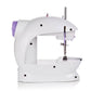 Mini Sewing Machine – Portable Electric Sewing Machine with Foot Pedal & AC/DC Adapter | Double Thread Double Speed Stitching Machine