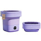 Portable Folding Mini Washing Machine – 11L Electric Foldable Washing Machine | Compact Laundry Washer for Baby Clothes, Underwear & Delicates