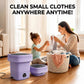 Portable Folding Mini Washing Machine – 11L Electric Foldable Washing Machine | Compact Laundry Washer for Baby Clothes, Underwear & Delicates