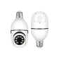 Smart Security Light Bulb Camera – 1080P HD WiFi CCTV Camera | E27 Bulb Socket Security Camera | Night Vision | Motion Detection | Two-Way Audio | 360° Panoramic View | Smart Alerts | Home Surveillance Camera