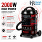 Kenwood 25L Vacuum Cleaner 2000W Turbo Power | Powerful Suction Dry Vacuum Cleaner | Large Capacity Dust Cleaner with Advanced Filtration