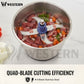Western Vertical Chopper W-710 – 3L Electric Food Chopper Stainless Steel Bowl | 2-Year Warranty