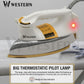 Western Heavy Weight Dry Iron 1078-B –  Adjustable Temperature Control| Non-Stick Soleplate