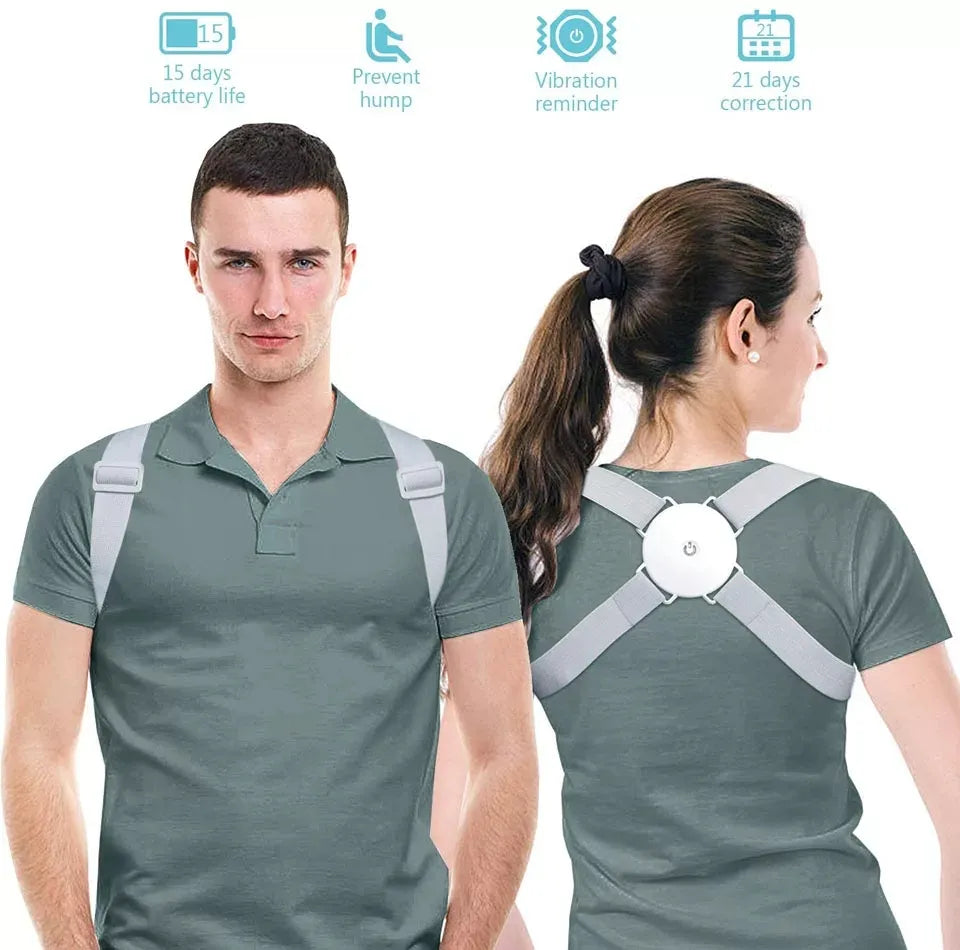 Smart Sensor Posture Corrector – Intelligent Vibration Reminder Belt