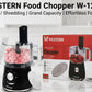 Western Food Processor W-123 – Large Capacity Bowl Chopper with 2 Speed + Pulse Control | 2-Year Warranty