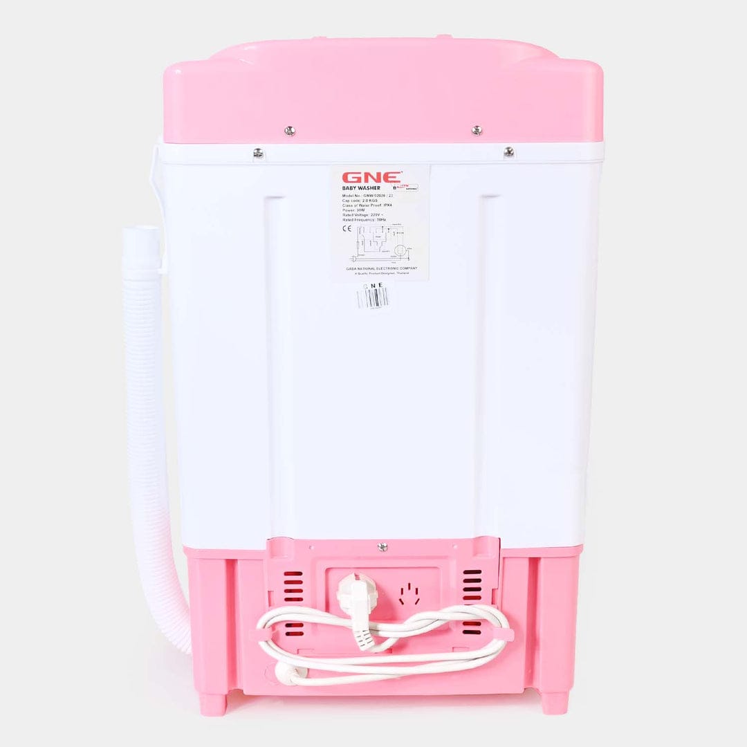 GNE Baby Washer & Spinner GNW-92020 – 2-in-1 Mini Portable Washing Machine | Compact Baby Clothes Washer & Spin Dryer