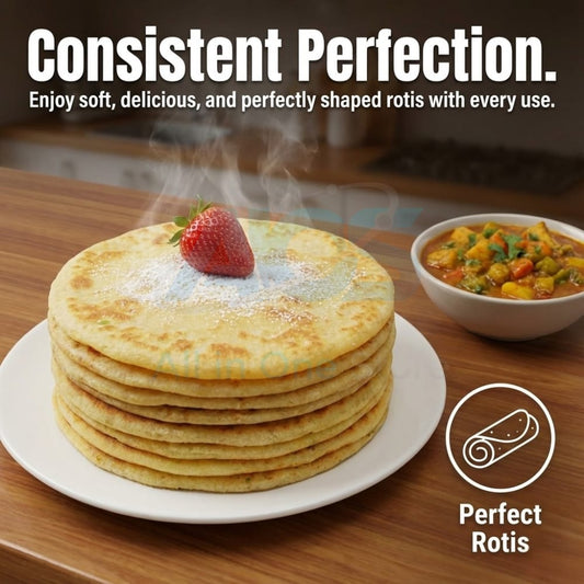 SECO Roti Maker – Non-Stick Electric Chapati Maker | Roti, Tortilla & Crepe Maker Machine