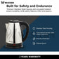 Western Deluxe Electric Kettle W-51 – 1.7L Stainless Steel Electric Kettle | | 2-Year Warranty