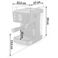 NOVA Professional Espresso Coffee Machine – 20 Bar, 2220W | Espresso Maker with Milk Frother | Cappuccino & Latte Coffee Machine for Home & Office