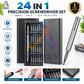 24-in-1 Precision Screwdriver Set – Magnetic Screwdriver Bits with Portable Case | Precision Repair Tool Kit for Electronics, Mobile Phones, Computers, Watches & DIY | Durable Build